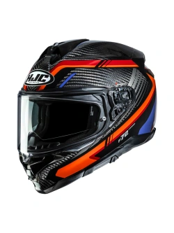 Kask integralny HJC F72 Carbon Kairo czarno-pomarańczowy