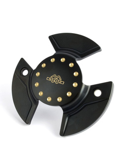 Osłona silnika GILLES Yamaha T-MAX 530 (12-19) / T-MAX 560 (20-22) czarno-złota