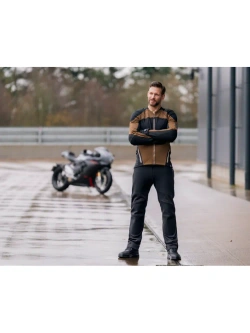 Koszula z ochraniaczami Knox Urbane Pro Move czarno-brązowa