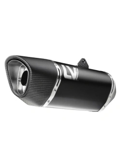 Kompletny układ wydechowy LeoVince LV-14 R czarny Yamaha MT-07 (21-) [z homologacją]