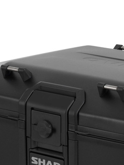 Kufer centralny aluminiowy SHAD TR55 Terra czarny + aluminiowa płyta montażowa [pojemność: 55 l]
