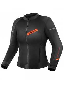 Kurtka motocyklowa damska tekstylna Shima X-Mesh 2.0 czarno-czerwona