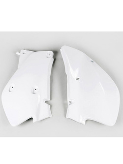 Osłony boczne tylne UFO do Honda XR 650R (00-21) białe