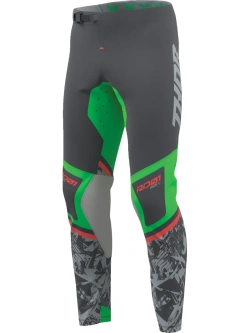 Spodnie cross Thor Sportmode Punkd szaro-zielone