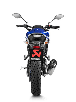 Pełny układ wydechowy Akrapovič Racing Line Yamaha YZF-R125 (19-20) / MT-125 (20) [tytan]