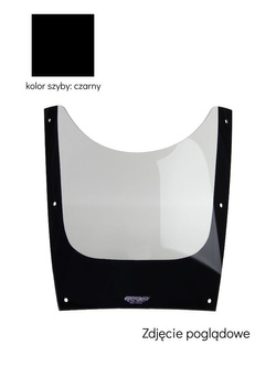 Szyba motocyklowa MRA Spoiler "S" Kawasaki GPX 750 R (wszystkie roczniki) czarna