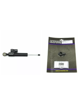 Zestaw: amortyzator skrętu progresywny Hyperpro CSC [75 mm] + zestaw mocujący BMW F 900 XR (20-25) czarny