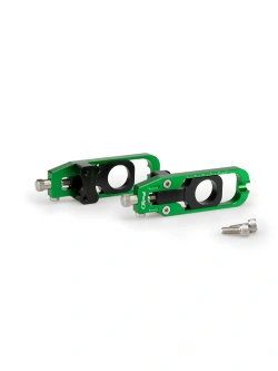Napinacze łańcucha Puig Yamaha MT-09/SP (21-)/MT-09 Y-AMT/XSR900 GP (24-)/TRACER 9/Y-AMT/GT/GT+ (25-) zielone