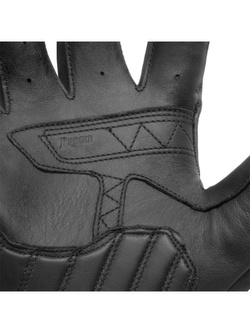 Rękawice motocyklowe damskie skórzane Broger California czarne 