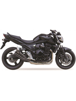Tłumik IXIL DUAL HYPERLOW BLACK XL, L3XB (SLIP ON) - Suzuki GSF 650N / S Bandit [07-15] / GSX 650F [08-15] / GSF 1250N Bandit [07-15] / GSX 1250N [10-15]
