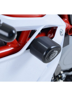 CRASH PADY AERO R&G DO MV Agusta F4 (10-14) (BEZ WIERCENIA) (CZARNY)