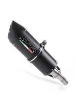 Pełny układ wydechowy G.P.R Furore Nero [Black Aluminium] - Kawasaki Er 6 N - F  [12-16]