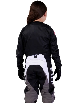 Bluza enduro dziecięca Fox 180 Blackout czarna