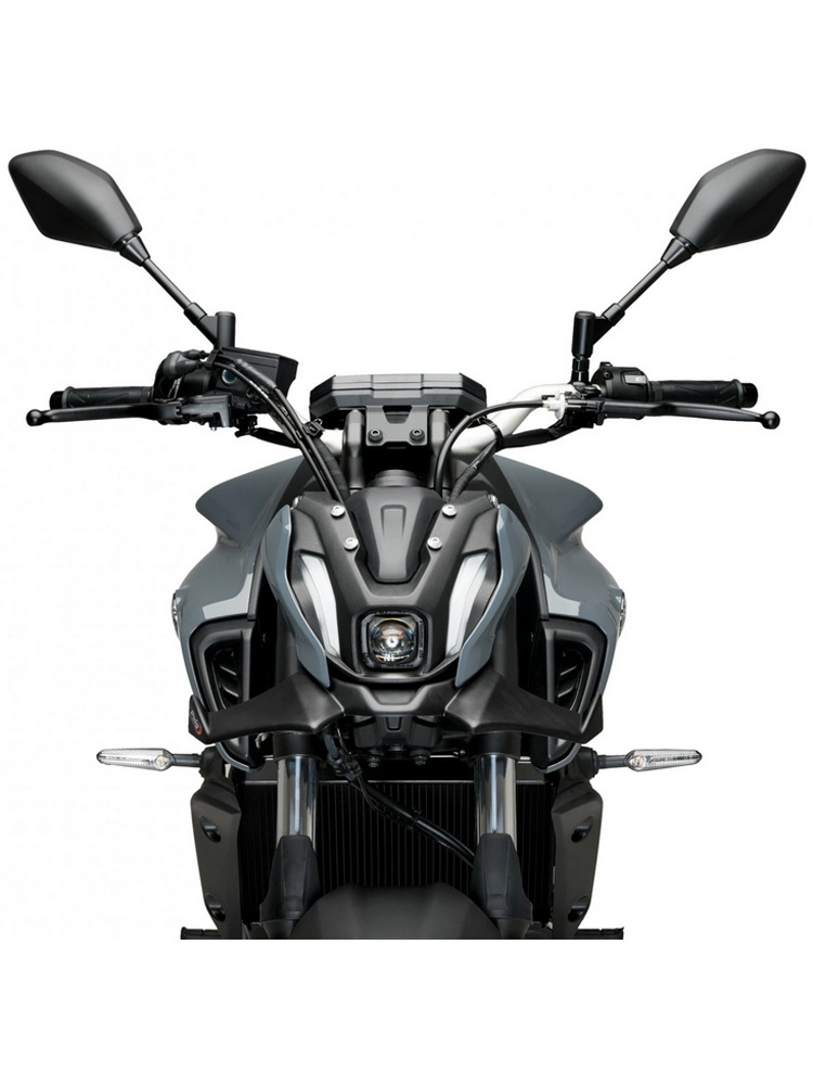 Boczne spoilery dociskowe Puig Yamaha MT-07 (21-) czarne matowe