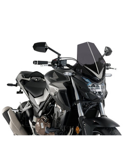 Owiewka naked PUIG Honda CB500F (16-24) mocno przyciemniana