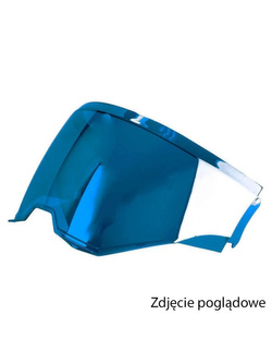 Szybka do kasku Scorpion Exo-Tech Evo/Evo Carbon/Evo Pro/Lite lustrzana, niebieska [model: KDF18-1] 