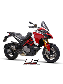 Tłumik SC-Project S1 Titanium + Carbon (Slip on) - Ducati Multistrada 1260 [18-20]