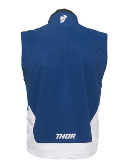 Kamizelka motocyklowa Thor Warm Up niebiesko-biała
