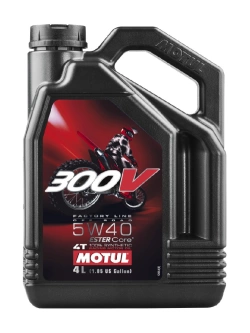 Olej silnikowy Motul 300V Factory Line 4T Off Road syntetyczny [poj.: 4l]