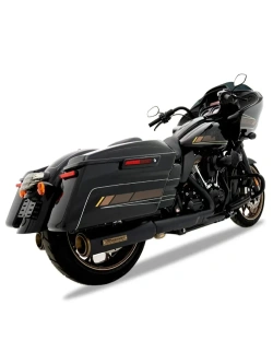 Tłumiki motocyklowe Rinehart Racing 4.5" HP45 do wybranych modeli Harley Davidson Touring czarne/brązowe matowe