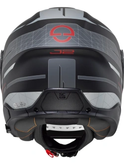 Kask otwarty Schuberth J2 Nova czarno-szary