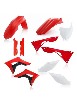 Pełny zestaw plastików Acerbis Honda CRF 450 R [19-20] czerwono-biały