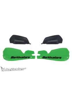 Osłony dłoni Barkbusters VPS z regulowanymi deflektorami, zielone + zestaw montażowy Ducati Multistrada V4 / V4S / V4S Sport (21-)