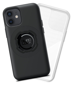 Zestaw: etui MAG na telefon iPhone 12 mini (magnetyczne) + wodoodporny pokrowiec MAG Quad Lock