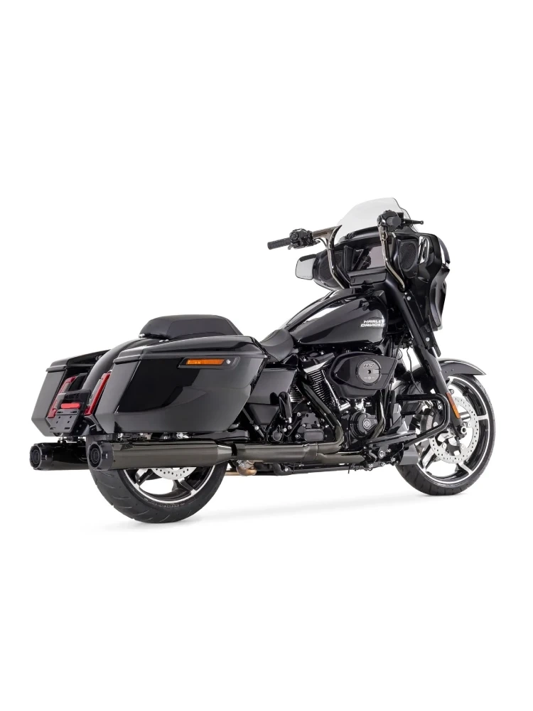 Tłumik motocyklowy Zard Slip-On Harley Davidson (wybrane modele) czarny chrom