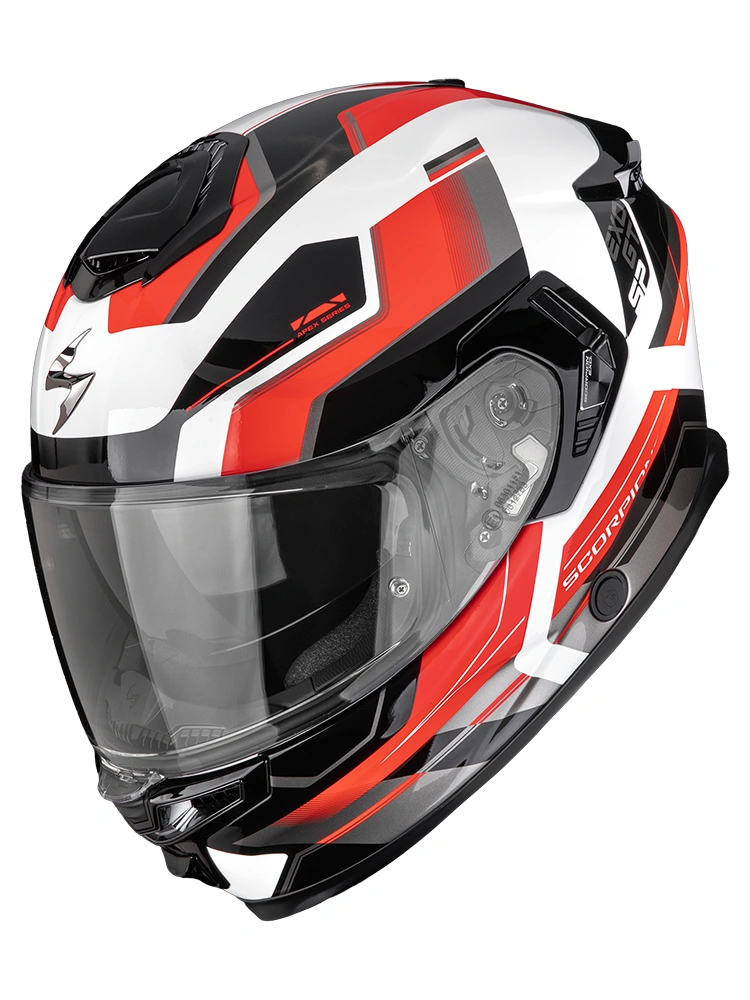 Kask integralny Scorpion EXO-GT SP Air Arkon biało-czerwony