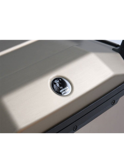 Kufer Hepco&Becker Xceed 38 srebrny - kufer boczny prawy [pojemność: 38L]