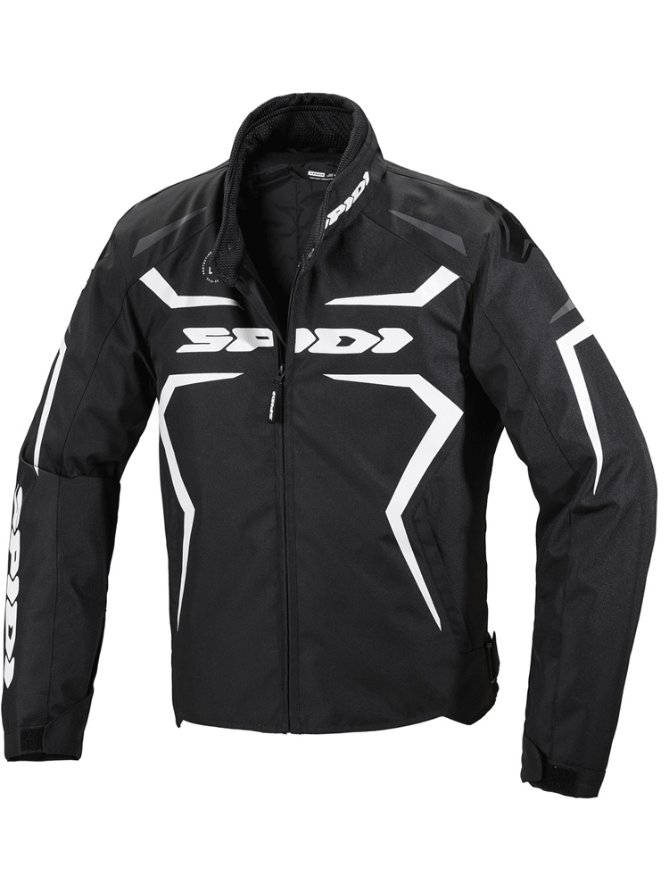 Kurtka motocyklowa tekstylna Spidi Sportmaster H2Out czarno-biała