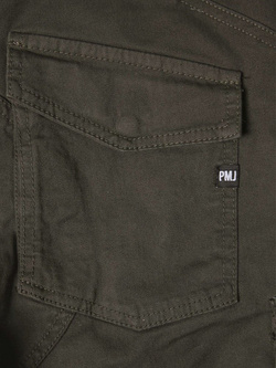 Jeansy motocyklowe PMJ Santiago brązowe