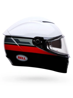 Kask integralny Bell Lithium biało-czarno-czerwony