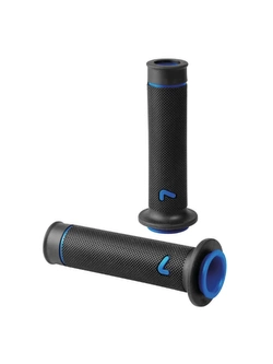 Manetki motocyklowe uniwersalne Lampa Sport-Grip niebieskie