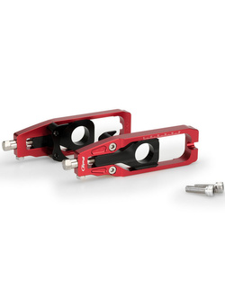Napinacze łańcucha PUIG do motocykli Aprilia (wybrane modele) czerwone