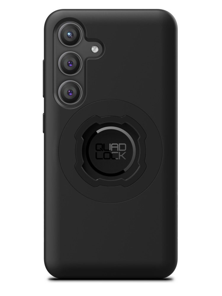 Zestaw na motocykl: etui MAG na telefon Samsung Galaxy S24 (magnetyczne), wodoodporny pokrowiec MAG oraz mocowanie Quad Lock