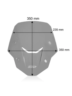 Szyba motocyklowa WRS Sport Honda XL 750 Transalp (25-) mocno przyciemniana