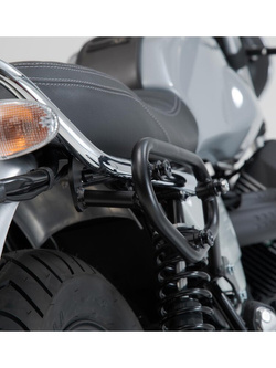 Zestaw: kufry boczne plastikowe Urban ABS + stelaże SLC Sw-Motech Moto-Guzzi V7 III Stone LD1 (18-20) [pojemność: 2 x 16,5l]