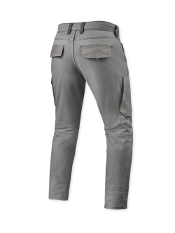Jeansy motocyklowe REV’IT! Cargo Brant Slim szare