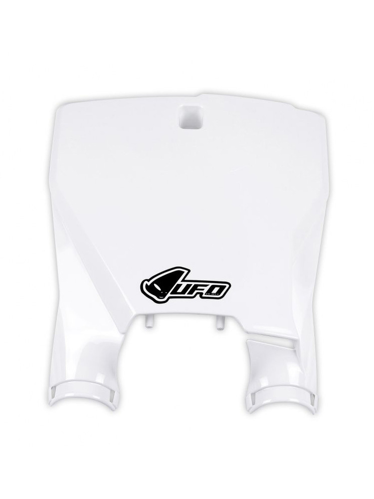 Tablica na numer startowy UFO do Husqvarna TC 125/250, FC 250/350/450 (16-22), TC 300 (16-18) biała