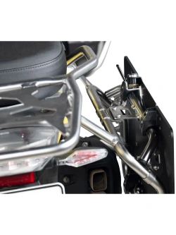 Zestaw: sakwy boczne Soft System Travel + stelaże srebrne + bagażnik Touratech BMW (wybrane modele) [poj.: 2 x 40l]