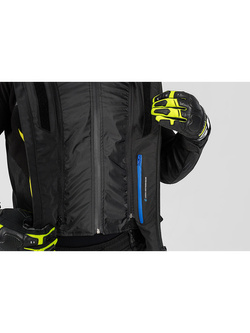 Kurtka motocyklowa tekstylna Shima Solid 2.0 Vent czarno-fluo