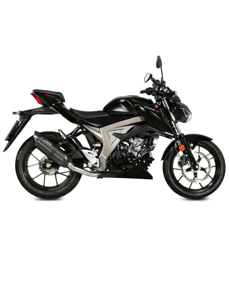 Pełny układ wydechowy (Suono) MIVV do Suzuki GSX-R 125 / GSX-S 125 (17-20) czarny