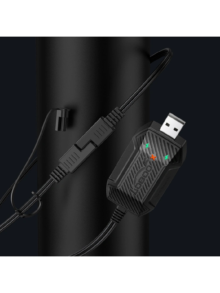 Ładowarka mini LOBOO C20 Pro do akumulatorów 12V, USB