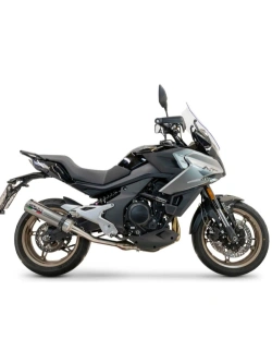 Tłumik motocyklowy G.P.R M3 Inox CF Moto 700 MT (23-24) [z homologacją]