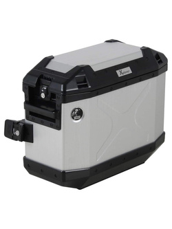 Kufer Hepco&Becker Xplorer 30 srebrny - kufer boczny prawy [pojemność: 30 L]