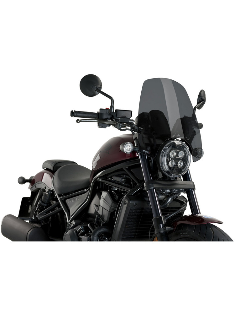 Owiewka motocyklowa turystyczna PUIG Naked New Generation do Hondy CMX 1100 Rebel/DCT (21-) mocno przyciemniana
