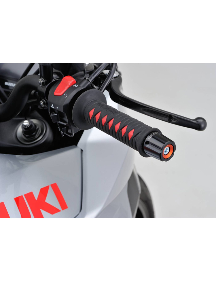 Końcówki kierownicy Daytona Compass pomarańczowe