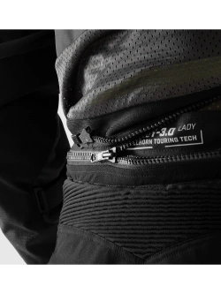 Spodnie motocyklowe damskie tekstylne Rebelhorn Hardy 3.0 czarne